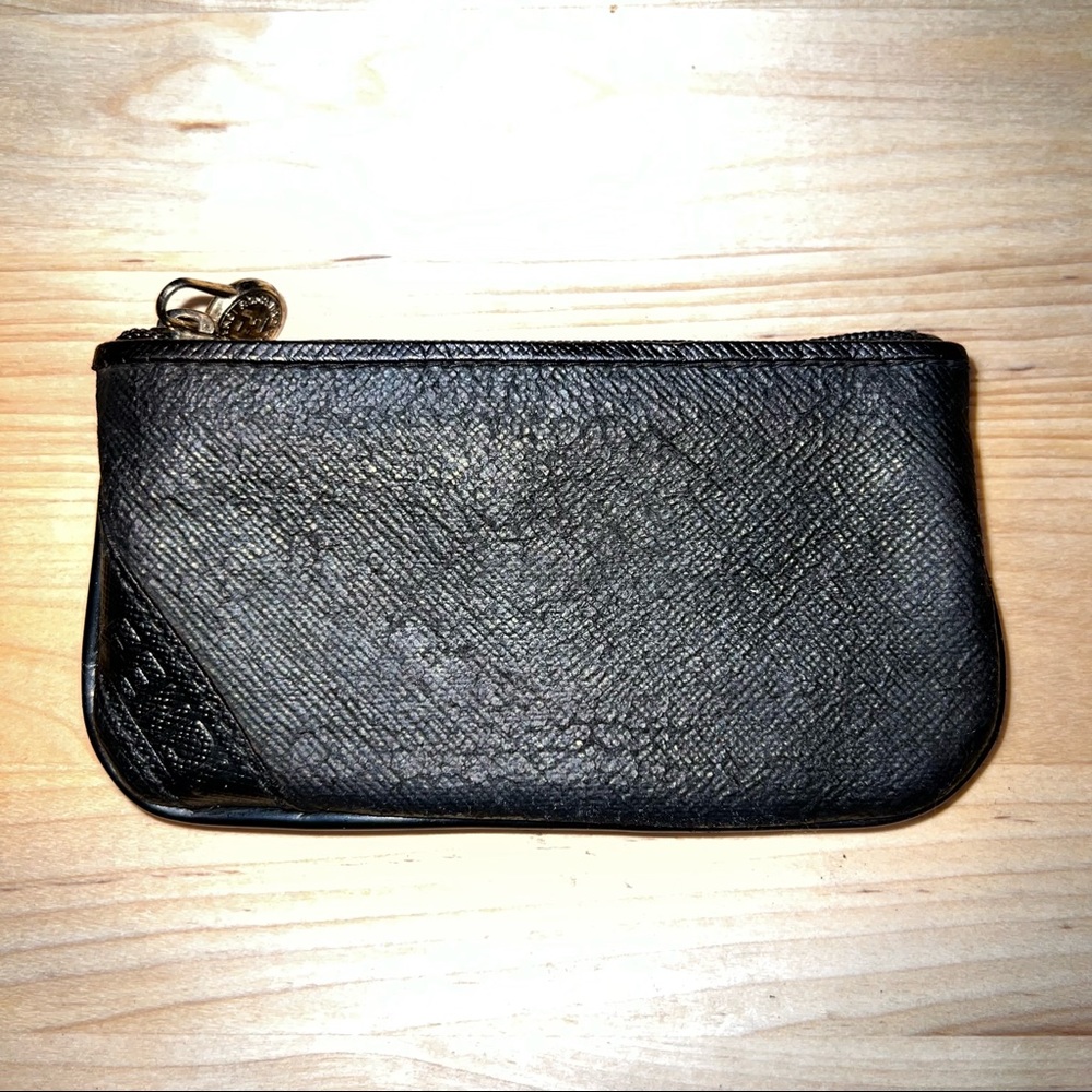 Authentic Fendi Coin Purse dyed Black